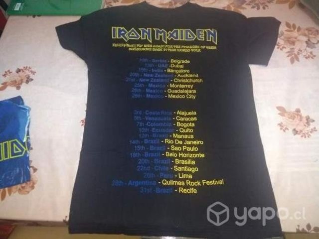 P07: Poleras Iron Maiden