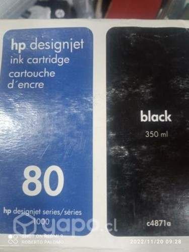 Tintas HP 80 colores originales de 350ml