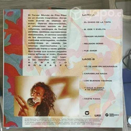 Vinilo Tercer Mundo Fito Páez