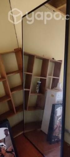 Espejo marco de metal