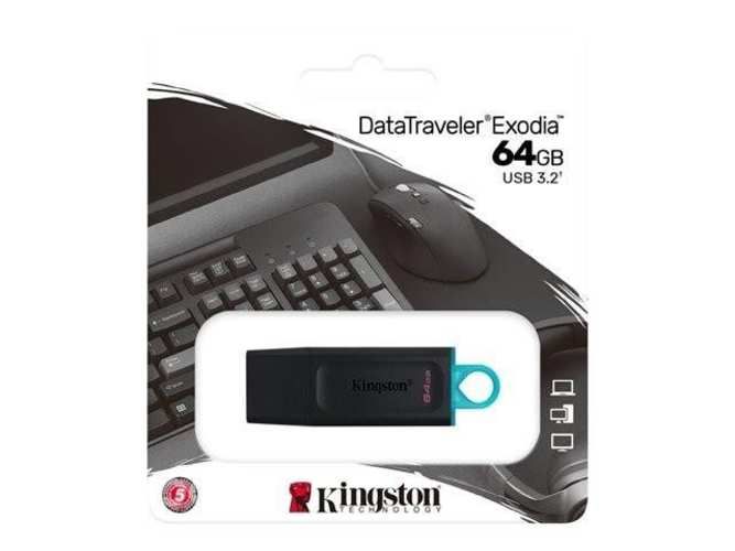 Pendrive 64GB USB 3.2 Gen 1 Datatraveler Exodia