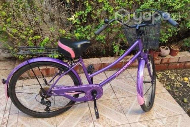 Bicicleta poco uso aro 24