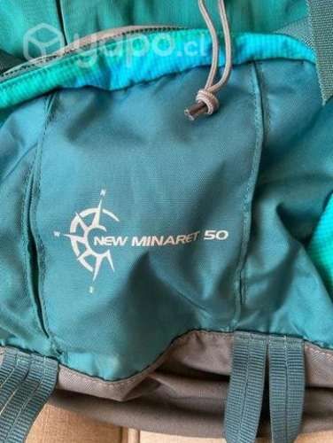 Mochila marca Doite de viaje 50 Lt solo dos usos