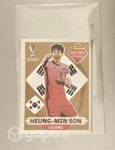 Panini Extra sticker bronce HEUNG-MIN SON