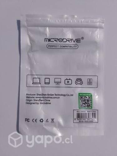 Pendrive 32 GB + adaptador tipo C