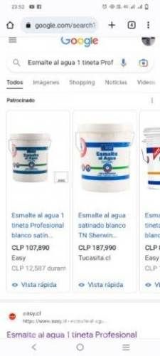 Esmalte al agua y pasta muro