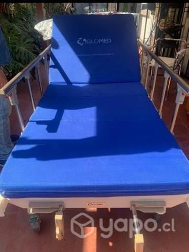 Cama clínica reclinable