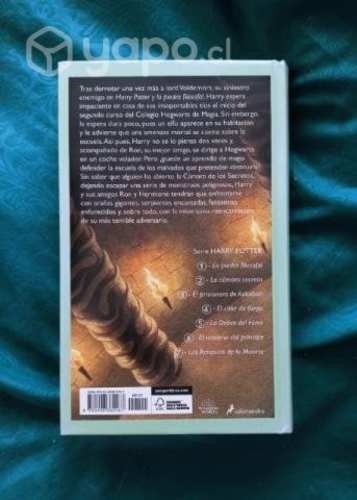 HARRY POTTER Y LA CAMARA SECRETA -libro tapa dura