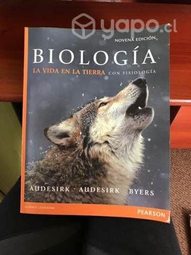 Libro biología audesirk casi nuevo