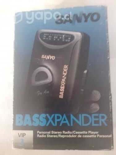 Personal stereo sanyo bassxpander