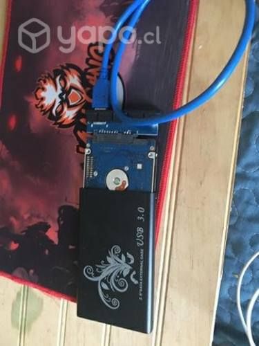 Disco duro 500gb con cofre incluido