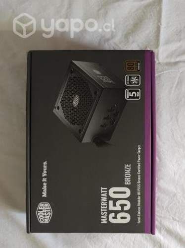 Fuente de poder Cooler Master 650W