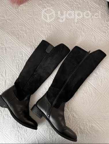 Botas cuero 100%