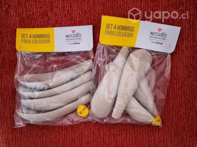Set 4 hombros para colgador