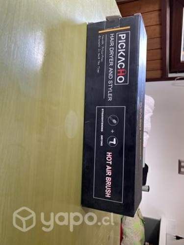 Cepillo secador y peine eléctrico