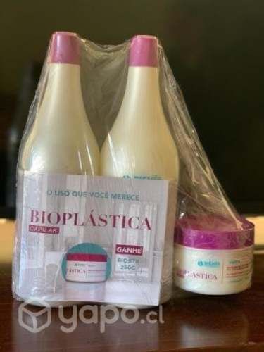 Kit alisado bioplastica richee