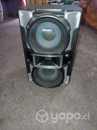 Parlantes marca sony llegar e instalar