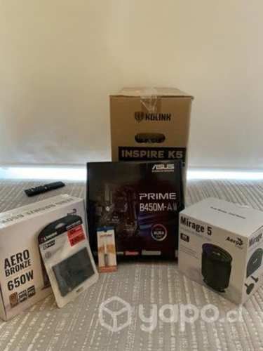 Combo de componentes para tu pc. Sin nada de uso