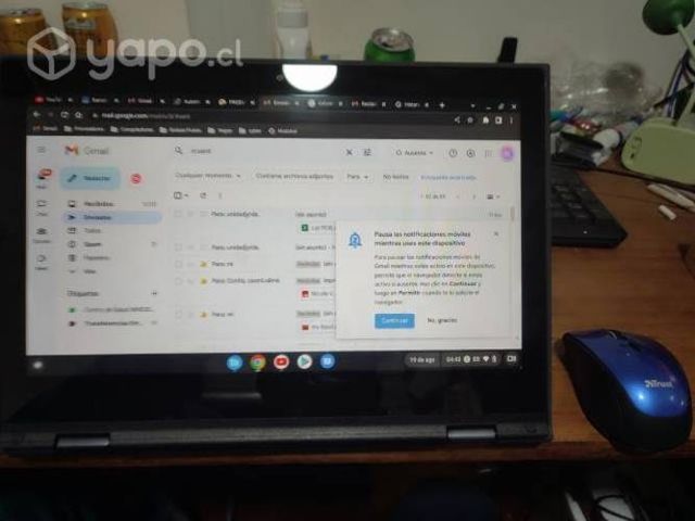 Chromebook lenovo 300e touch 4gb ram 32gb 12