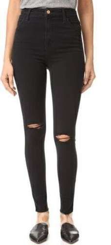 Jeans rotos negros nuevos talla grande