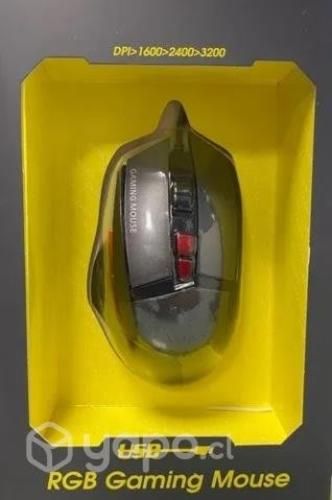 Mouse Gamer Pro 6 Botones K80 Optico Usb 3200 Dpi