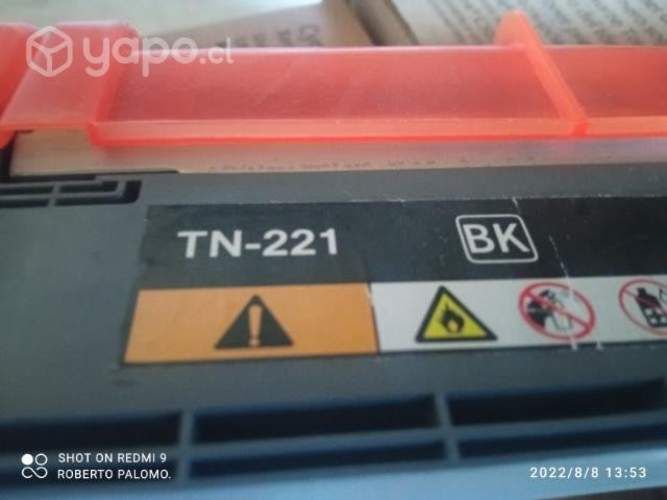 Toner brother TN 221 black original sin caja nuevo