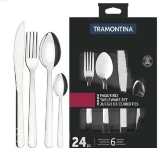 Juego de cubiertos Tramontina Malibu. Nuevo.