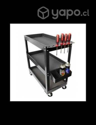 Carrito Grande Con Ruedas Metálico Para Herramient