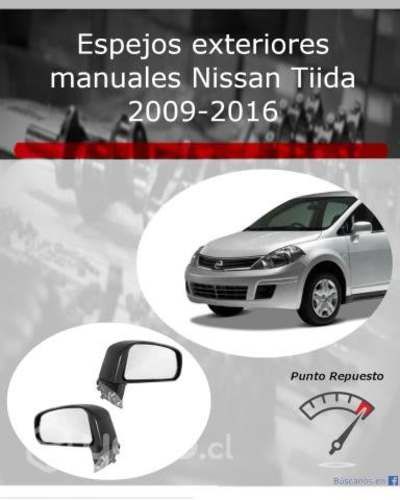 Espejos exteriores manuales Nissan Tiida