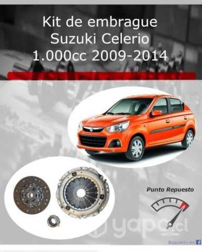 Kit de embrague Suzuki Celerio 1000CC 2009-2014