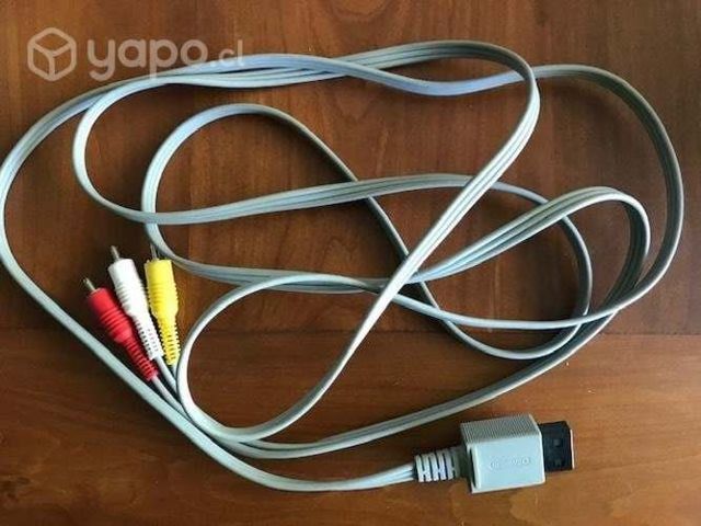 Cable De Audio Video Nintendo Wii Original - usado