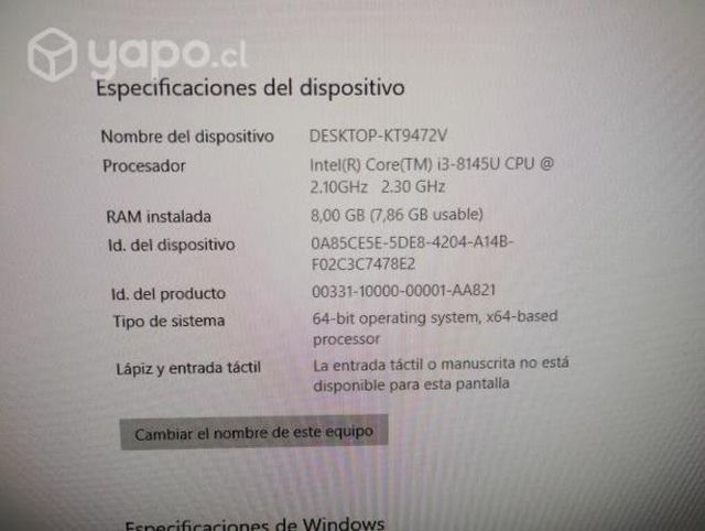 Dell i3 ostava generacion