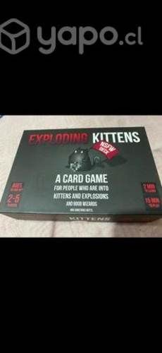 Exploding kittens en inglés original + expansión