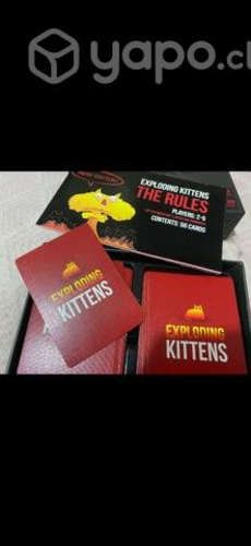 Exploding kittens en inglés original + expansión