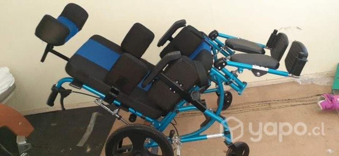 Silla rueda geriatrica