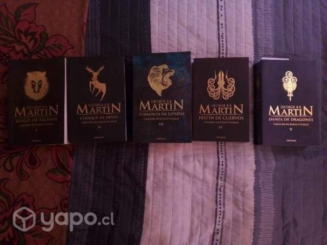 Libros cancion de hielo y fuego-George RR Martin