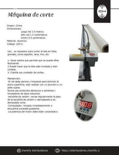 Maquina de cortar tela roller