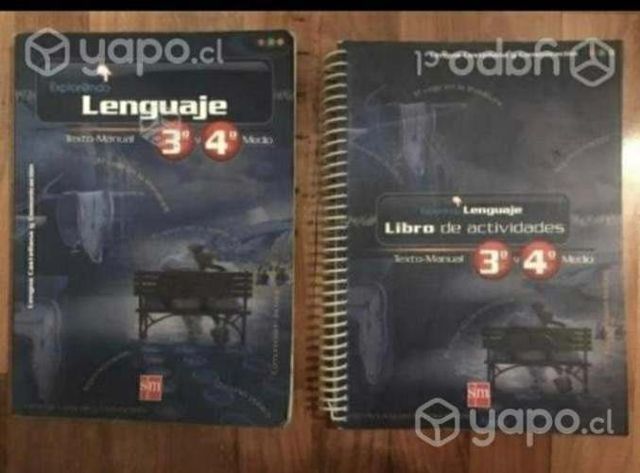 Pack Texto-Manual Lenguaje 3*y 4* Medio SM
