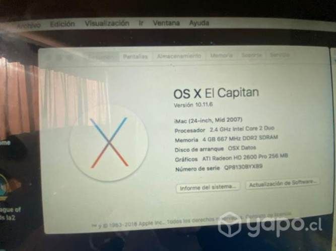 Imac en perfecto estado