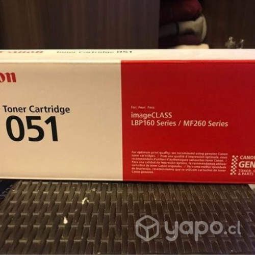 Tóner Canon 051 Negro Original