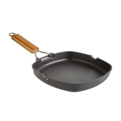 Sarten Parrilla Cocina Grill Cuadrado Antiadherent