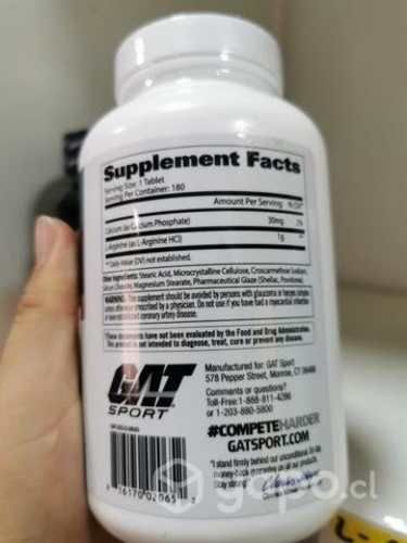 L ARGININA 180 cápsulas