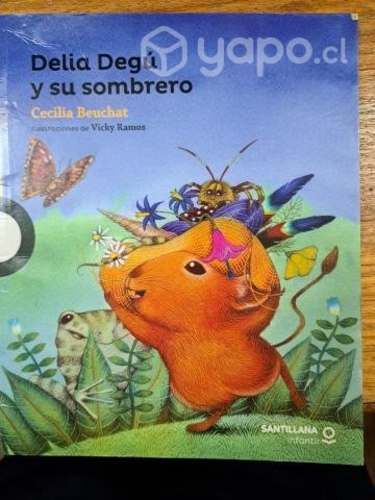 Libro Delia Degu y su sombrero