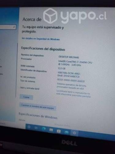 Notebook DELL 13,3&quot;