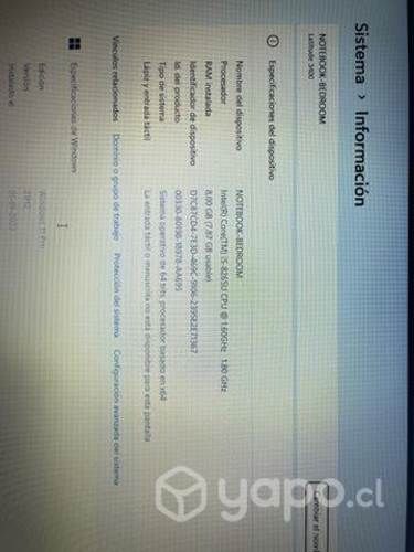 Notebook Dell Latitude 3400