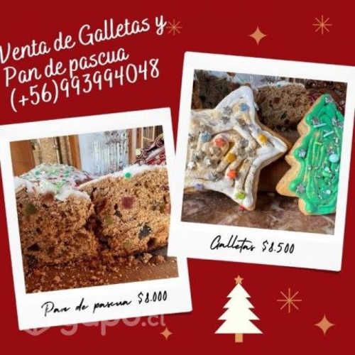 Galletas surtidas, pan de pascua