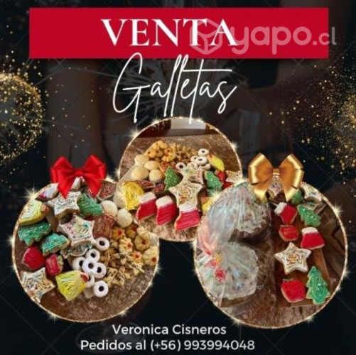 Galletas surtidas, pan de pascua