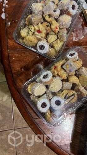 Galletas surtidas, pan de pascua