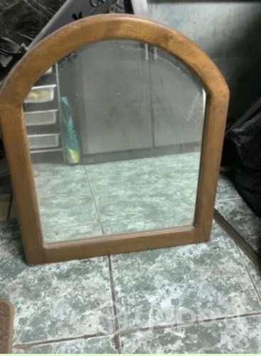 Espejo marco de madera