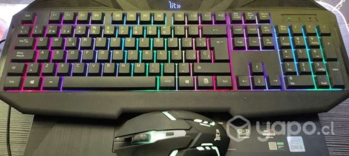 Mouse y teclado gamer